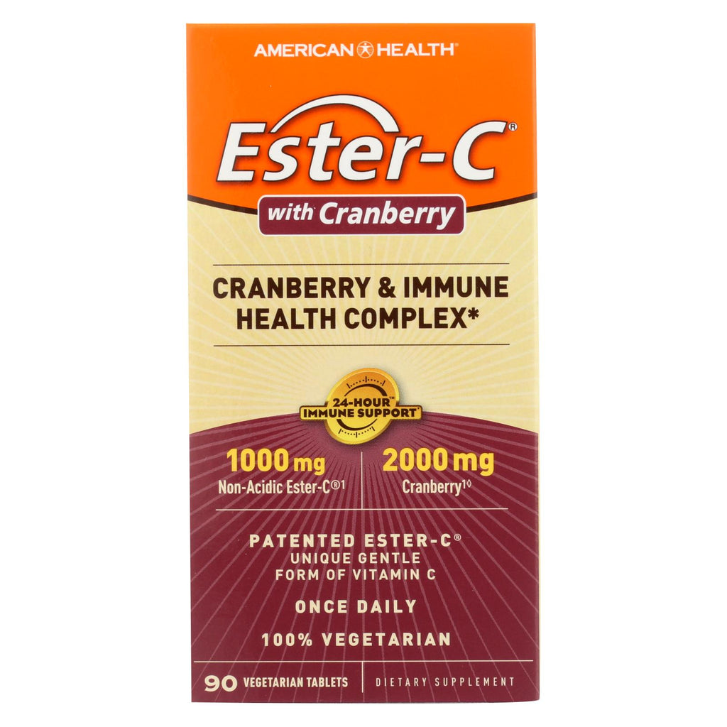 American Health - Ester-c Urinary Tract Formula - 90 Vegetarian Tablets