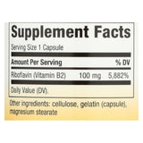 Nature's Way - Vitamin B-2 - 100 Mg - 100 Capsules