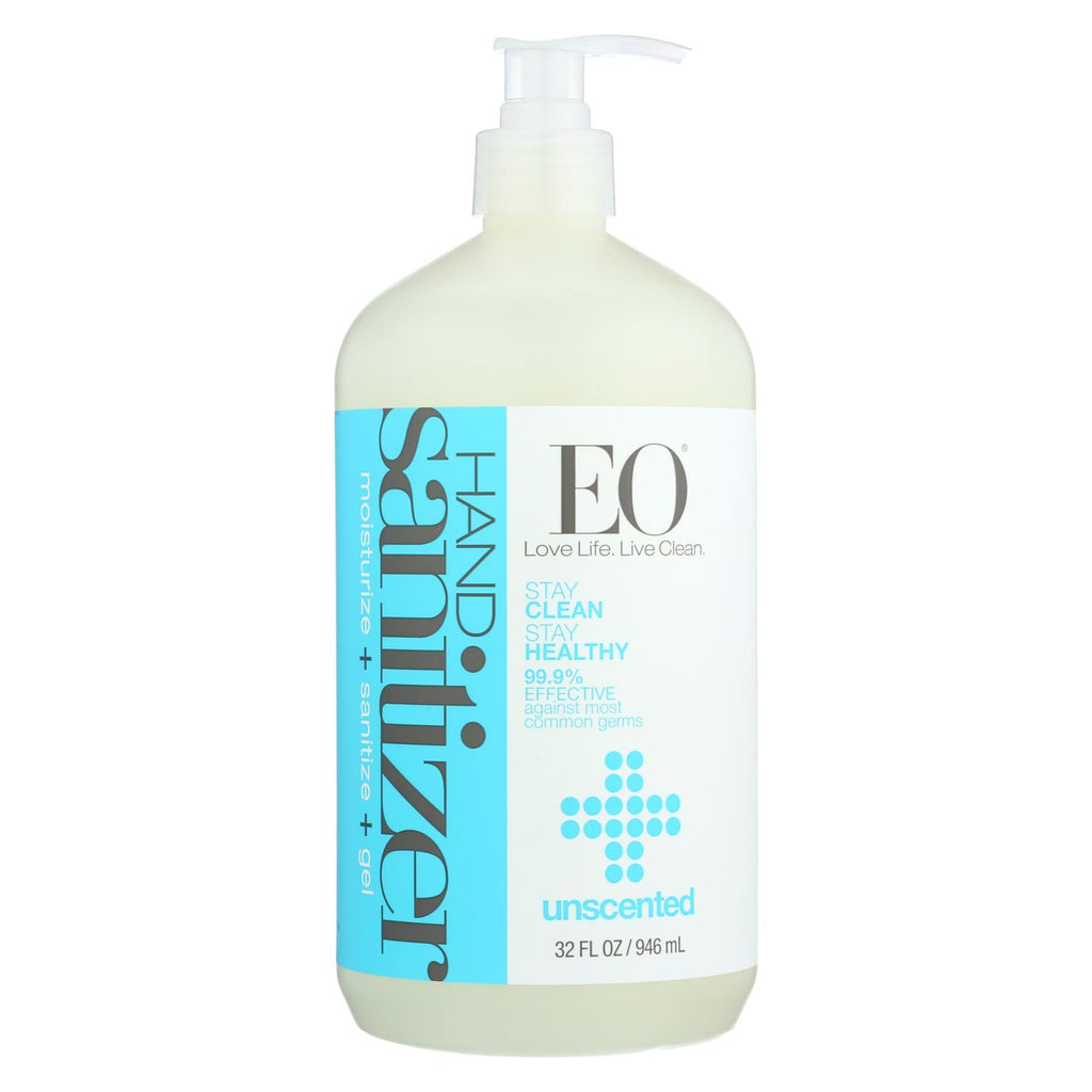 Eo Products - Hand Sanitizer Gel - Natural - Unscented - 32 Oz