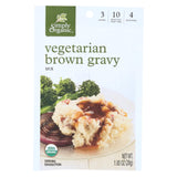 Simply Organic Vegetarian Brown Gravy Seasoning Mix - Case Of 12 - 1 Oz.