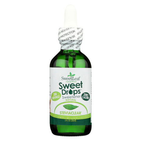 Sweet Leaf Sweet Drops Sweetener Steviaclear - 2 Fl Oz