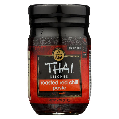 Thai Kitchen Roasted Red Chili Paste - Case Of 12 - 4 Oz.