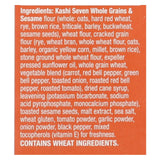 Kashi Crackers Fire Roasted Veggie - Case Of 12 - 9 Oz.