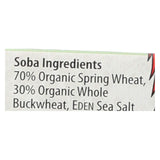 Eden Foods - Soba Noodles - Traditional - Case Of 12 - 8 Oz.