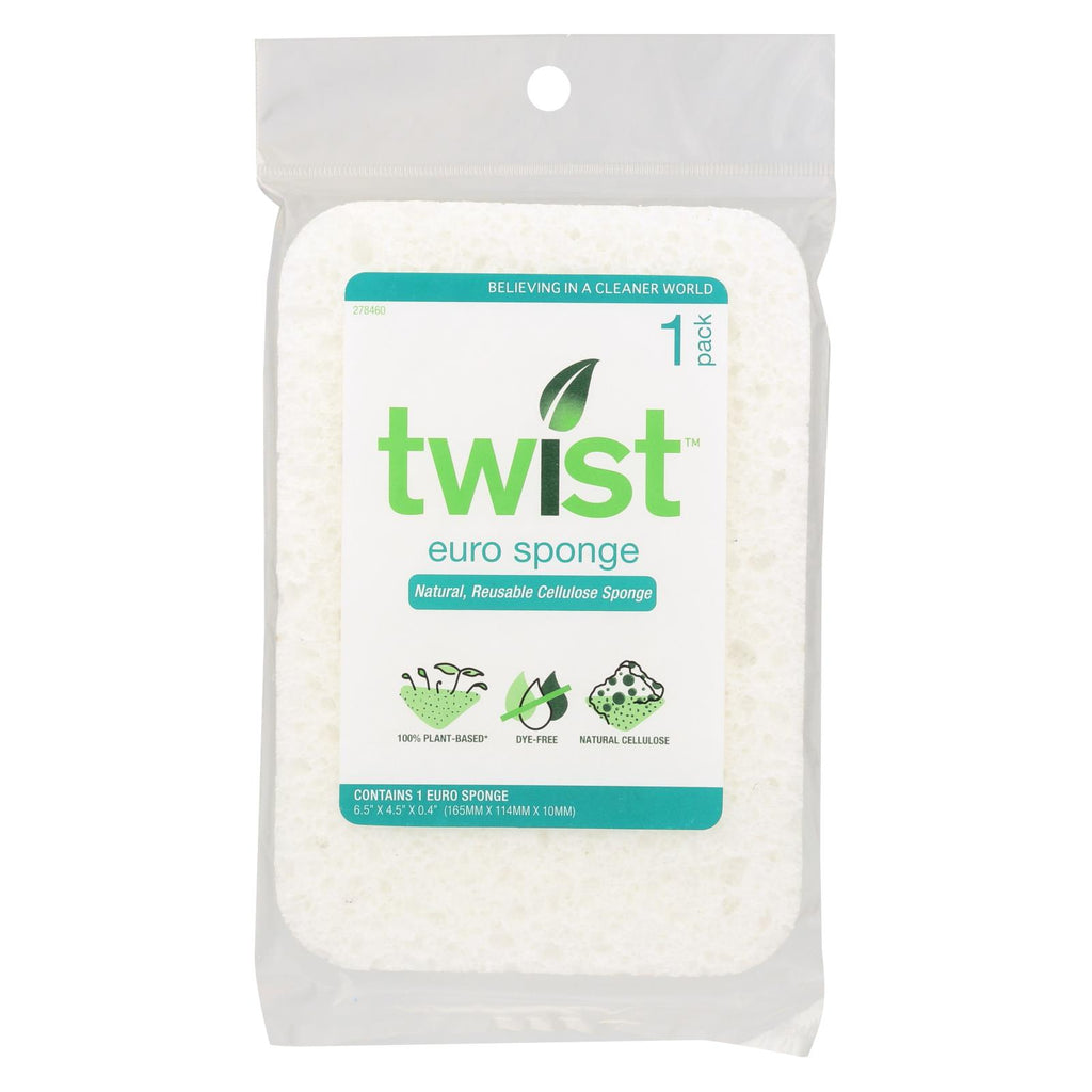 Twist Sponge - Euro - Case Of 12 - 1.3 Oz.