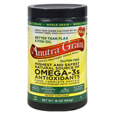 Anutra Omega 3 Antioxidants Fiber And Complete Protein Whole Grain - 16 Oz