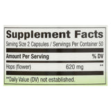 Nature's Way - Hops Flowers - 100 Capsules