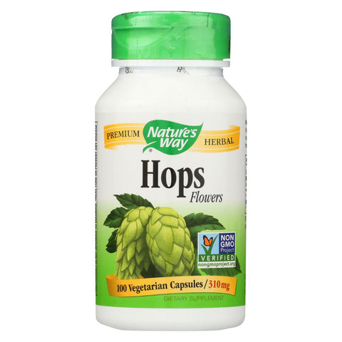 Nature's Way - Hops Flowers - 100 Capsules