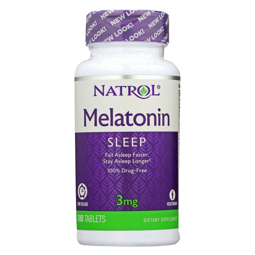 Natrol Melatonin Time Release - 3 Mg - 100 Tablets