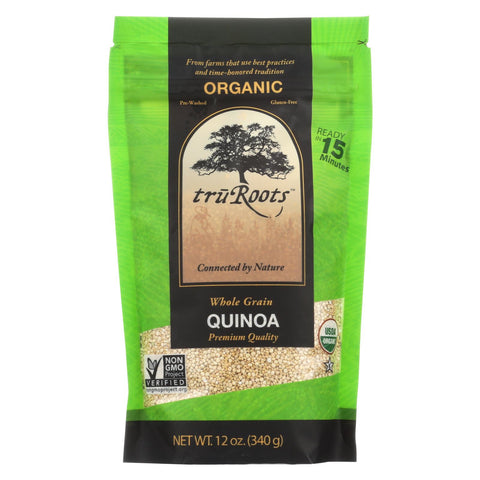 Truroots Organic Quinoa - Whole Grain - Case Of 6 - 12 Oz.