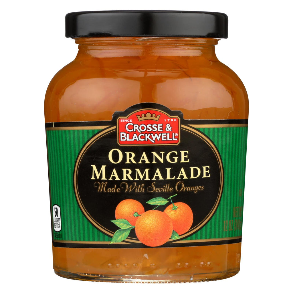 Crosse And Blackwell Jelly - Orange Marmalade - Case Of 6 - 12 Oz.