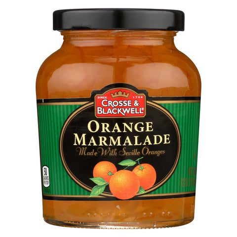 Crosse And Blackwell Jelly - Orange Marmalade - Case Of 6 - 12 Oz.