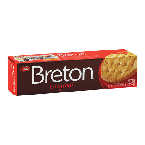 Breton-dare - Crackers - Original - Case Of 12 - 8 Oz.