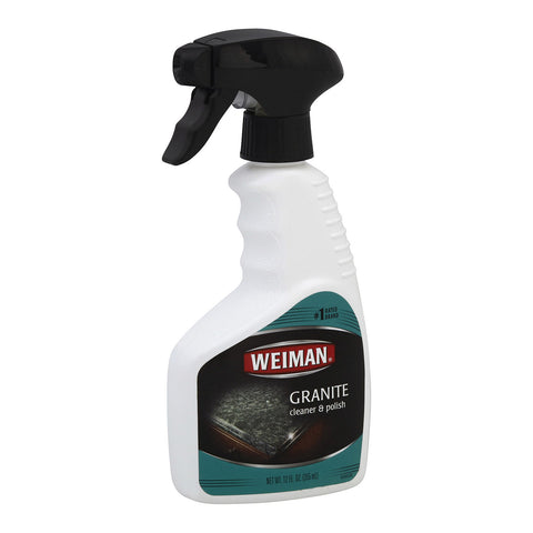 Weiman Granite Cleaner And Polish - Case Of 6 - 12 Fl Oz.