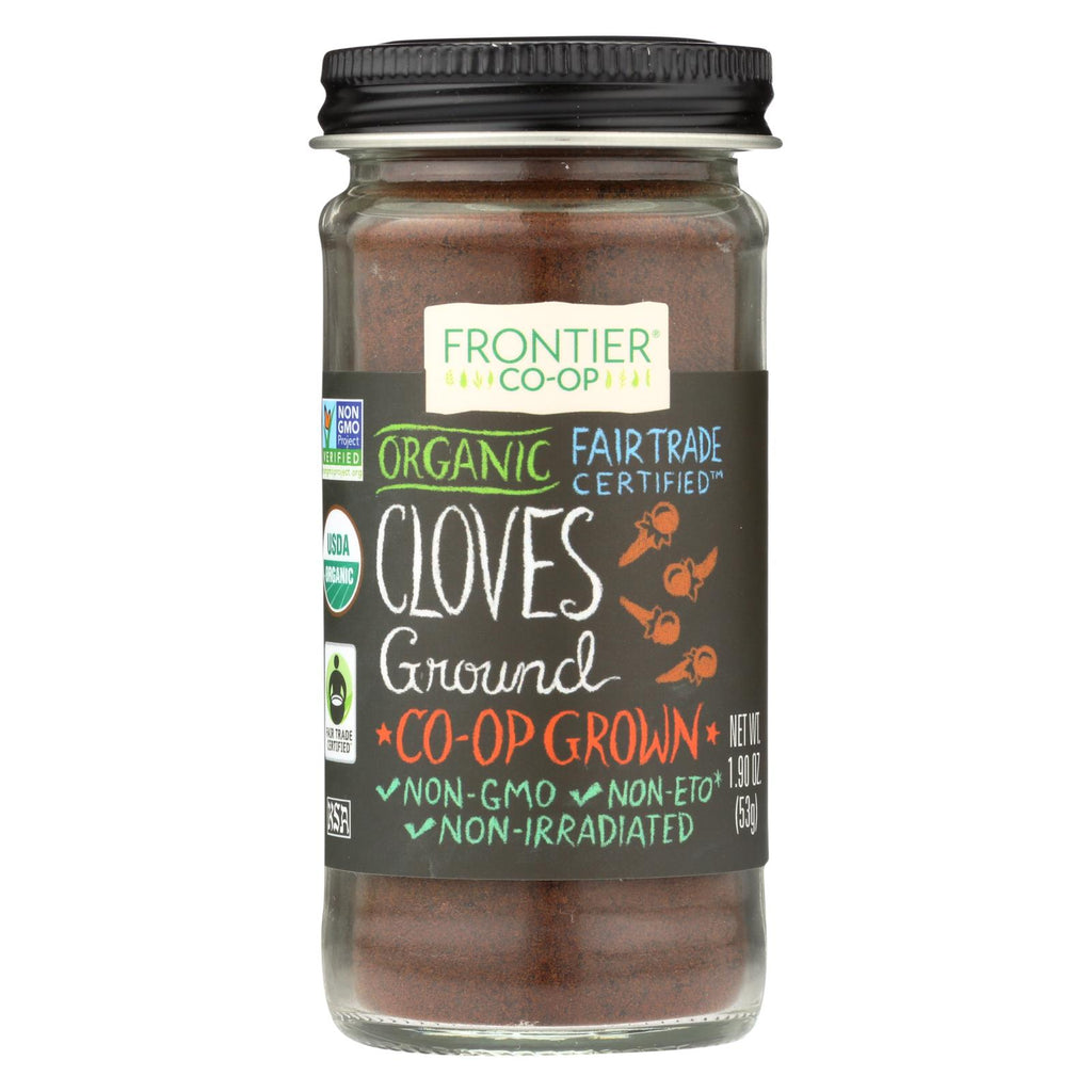 Frontier Herb Cloves - Organic - Fair Trade Certified - Ground - 1.9 Oz