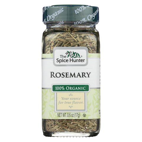 Spice Hunter 100% Organic Spice - Rosemary - Case Of 6 - .6 Oz