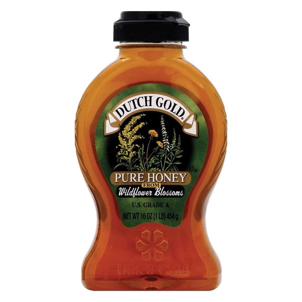 Dutch Gold Honey Wildflower Honey - Case Of 6 - 16 Oz.