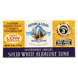 Henry And Lisa Natural Seafood Tuna - Solid White Albacore - No Salt Added - 5 Oz - Case Of 12