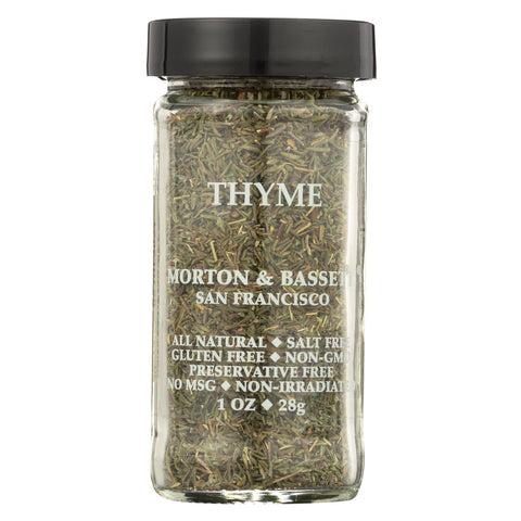 Morton And Bassett Thyme - .8 Oz - Case Of 3