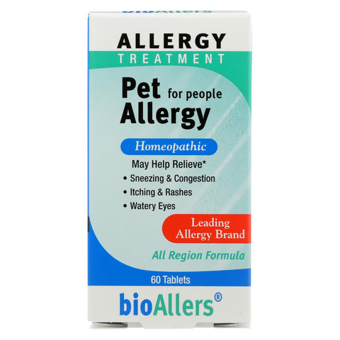 Bio-allers - Pet Allergy Treatment For People - 60 Tablets