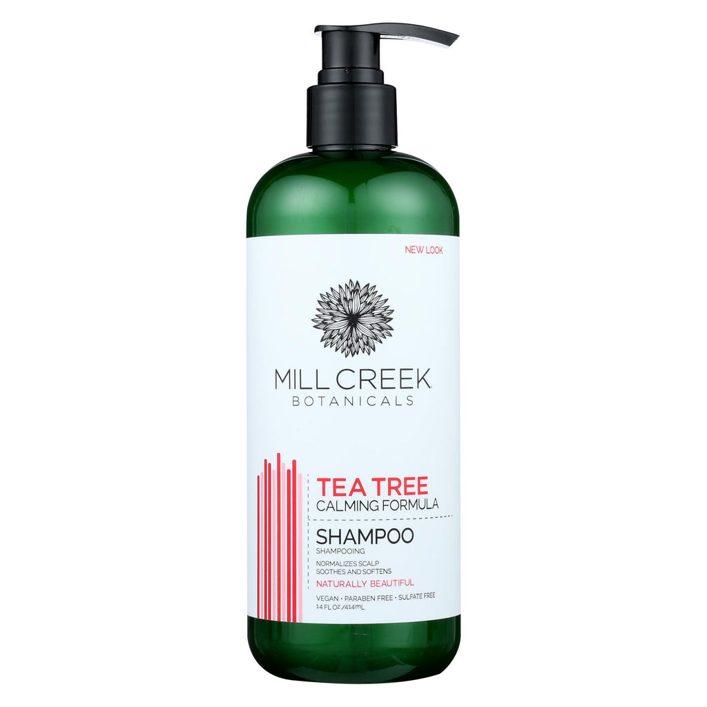 Mill Creek Botanicals Tea Tree Shampoo - 16 Fl Oz