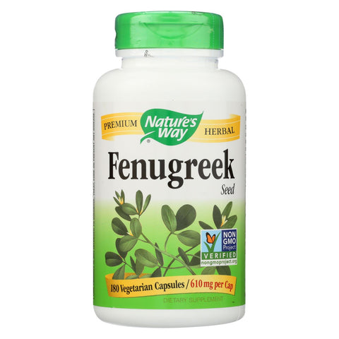 Nature's Way - Fenugreek Seed - 180 Capsules