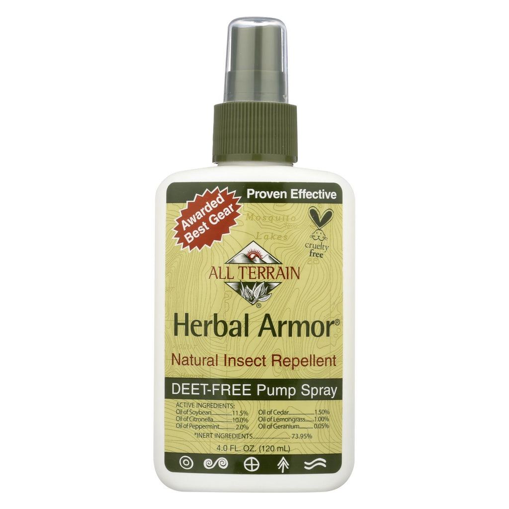 All Terrain - Herbal Armor Natural Insect Repellent - 4 Fl Oz