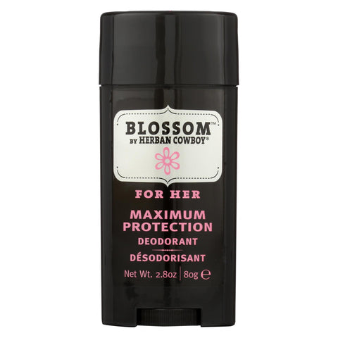 Herban Cowboy Deodorant Blossom Scent - 2.8 Oz