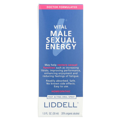 Liddell Homeopathic Energy Male - 1 Fl Oz