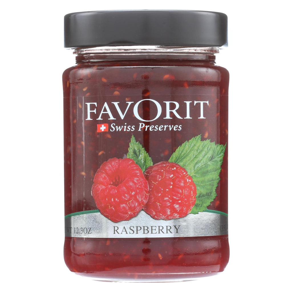 Favorit Preserves - Swiss - Raspberry - 12.3 Oz - Case Of 6