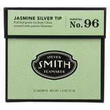 Smith Teamaker Green Tea - Jasmine Slvr Tp - Case Of 6 - 15 Bags