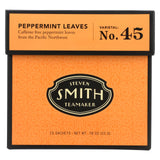 Smith Teamaker Herbal Tea - Peppermint - Case Of 6 - 15 Bags