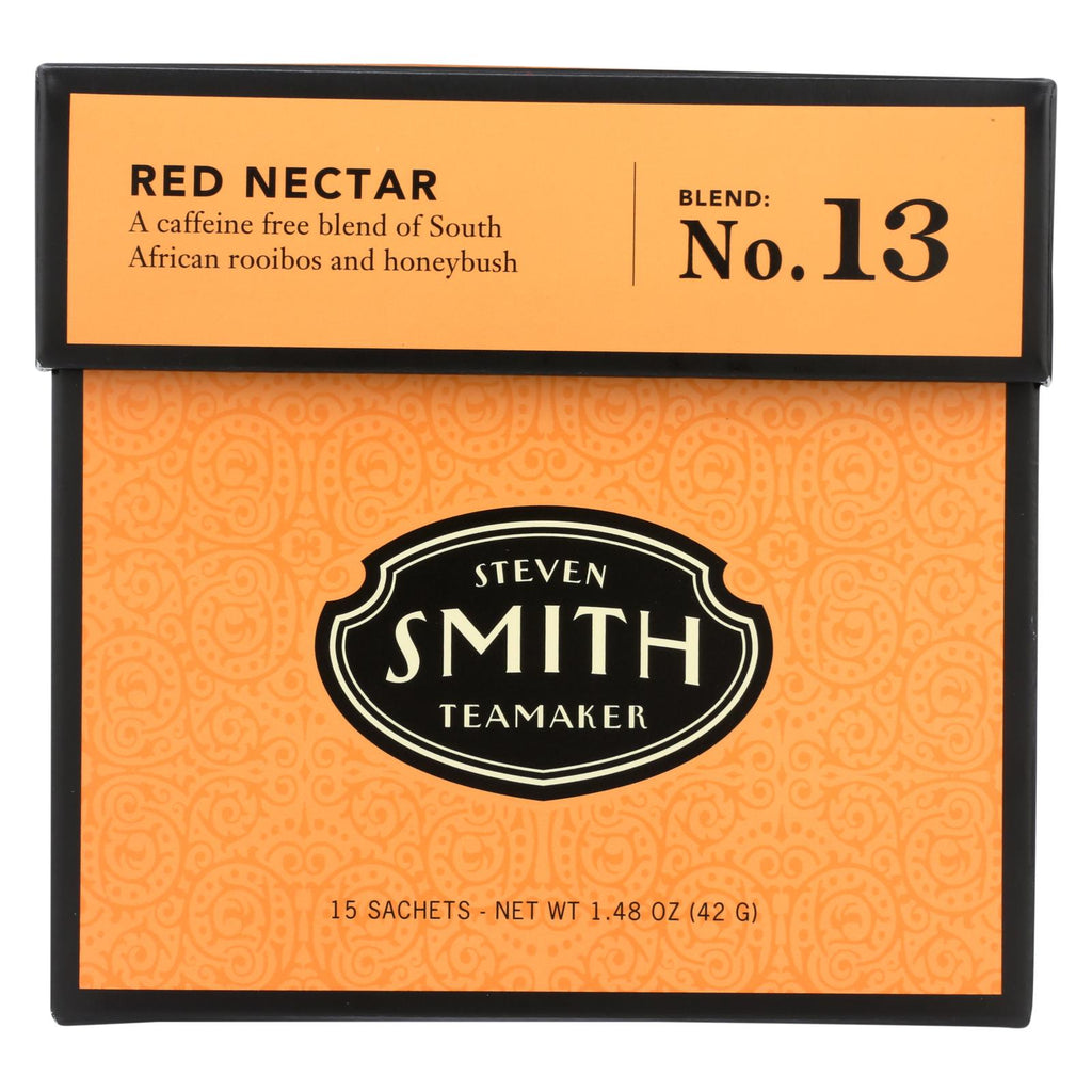 Smith Teamaker Herbal Tea - Red Nectar - Case Of 6 - 15 Bags