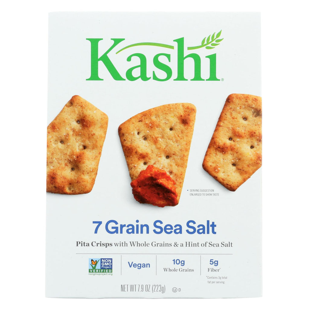 Kashi Pita Crisps - Original 7 Grain Sea Salt - 7.9 Oz - Case Of 12