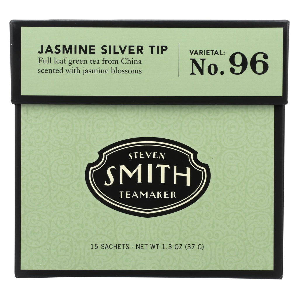 Smith Teamaker Green Tea - Jasmine Silver Top - 15 Bags