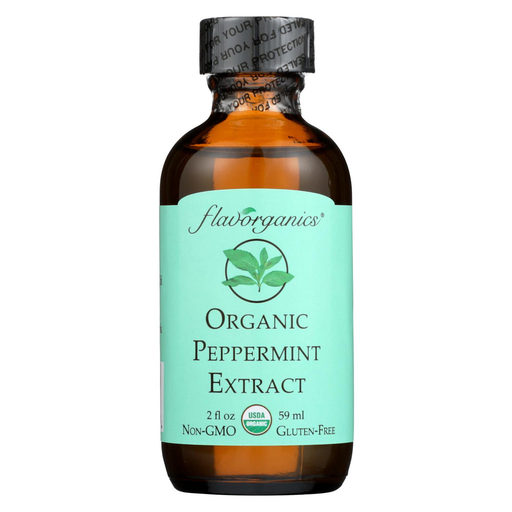 Flavorganics Organic Peppermint Extract - 2 Oz