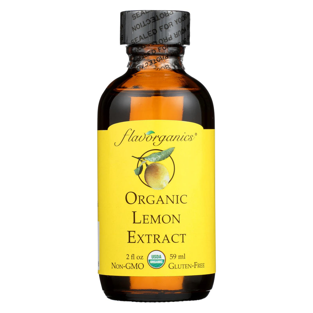 Flavorganics Organic Lemon Extract - 2 Oz