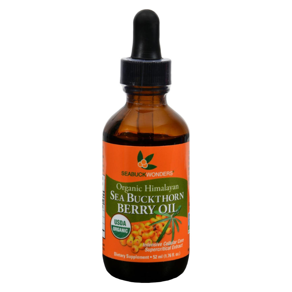 Seabuck Wonders Organic Himalayan Sea Buckthorn Berry Oil - 1.76 Fl Oz