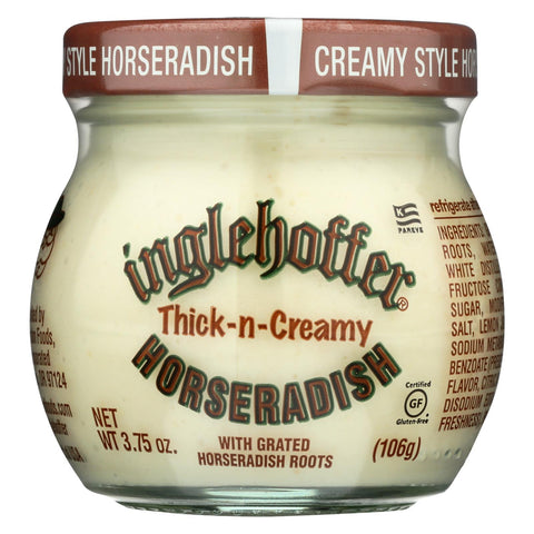 Inglehoffer - Cream Style Horseradish - Case Of 12 - 3.75 Oz.