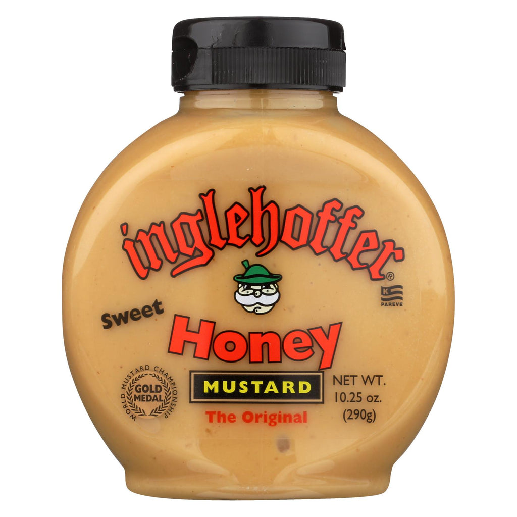 Inglehoffer - Mustard - Honey - Case Of 6 - 10.25 Oz.