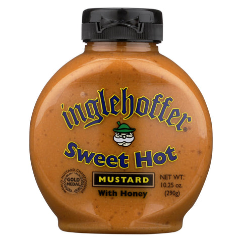 Inglehoffer - Mustard - Sweet Hot - 10.25 Oz - Case Of 6