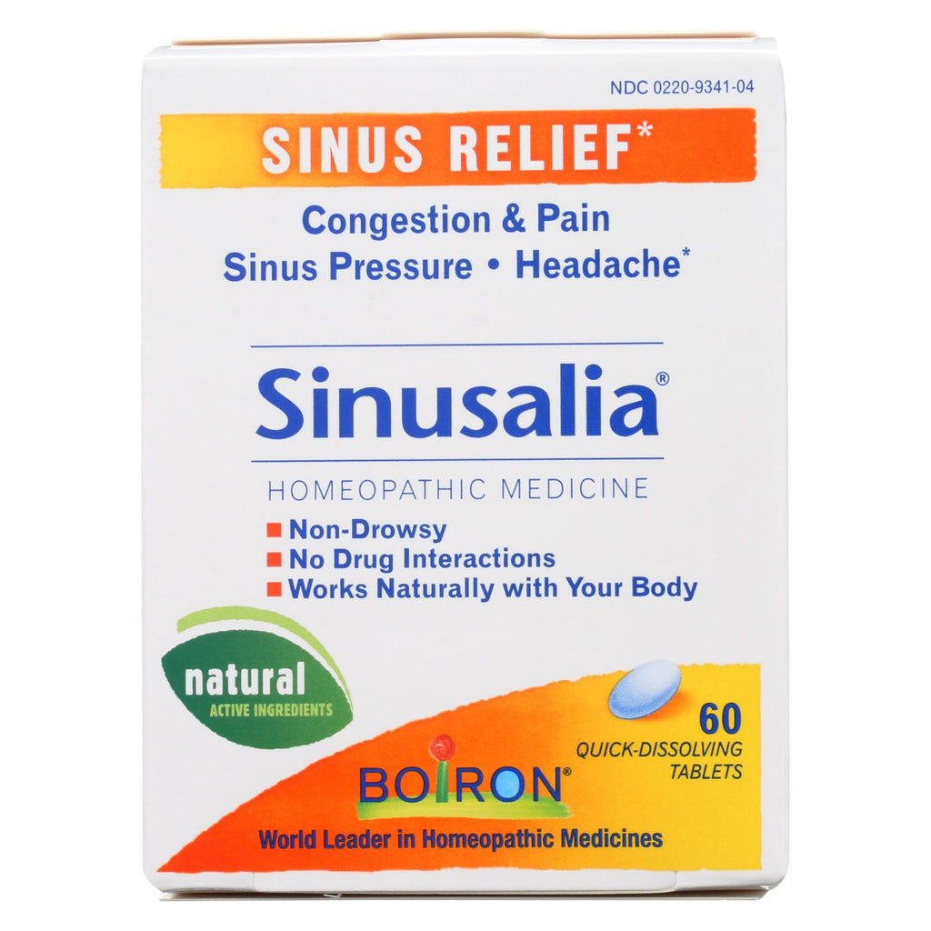 Boiron - Sinusalia Sinus Pain - 60 Tablets