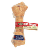 Castor And Pollux Good Buddy Rawhide Bone Dog Treat - 6-7 Inch - Case Of 12