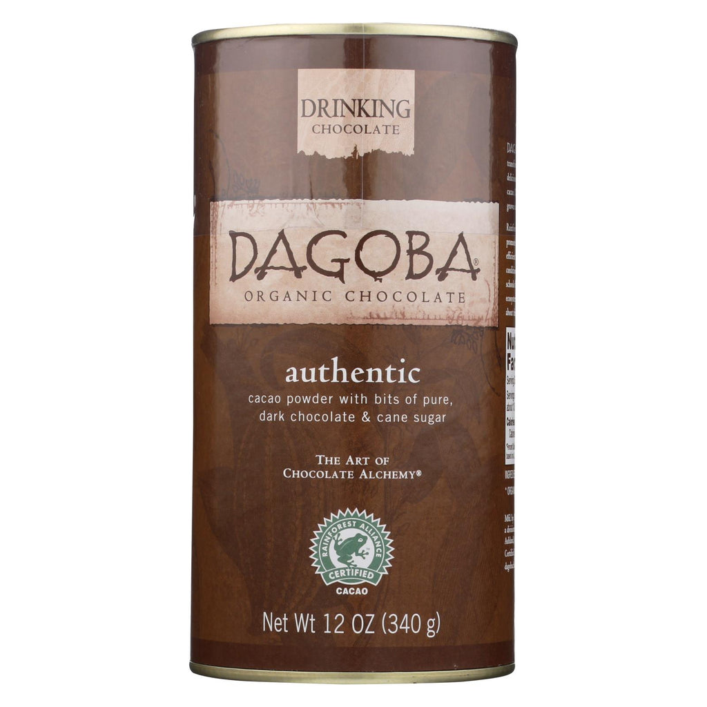 Dagoba Organic Chocolate - Authentic Drinking Chocolate - Case Of 6 - 12 Oz.