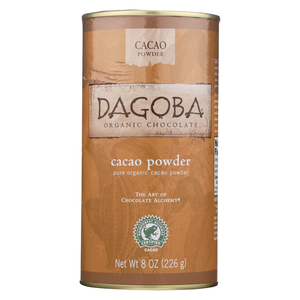 Dagoba Organic Chocolate - Cacao Powder - Case Of 6 - 8 Oz.