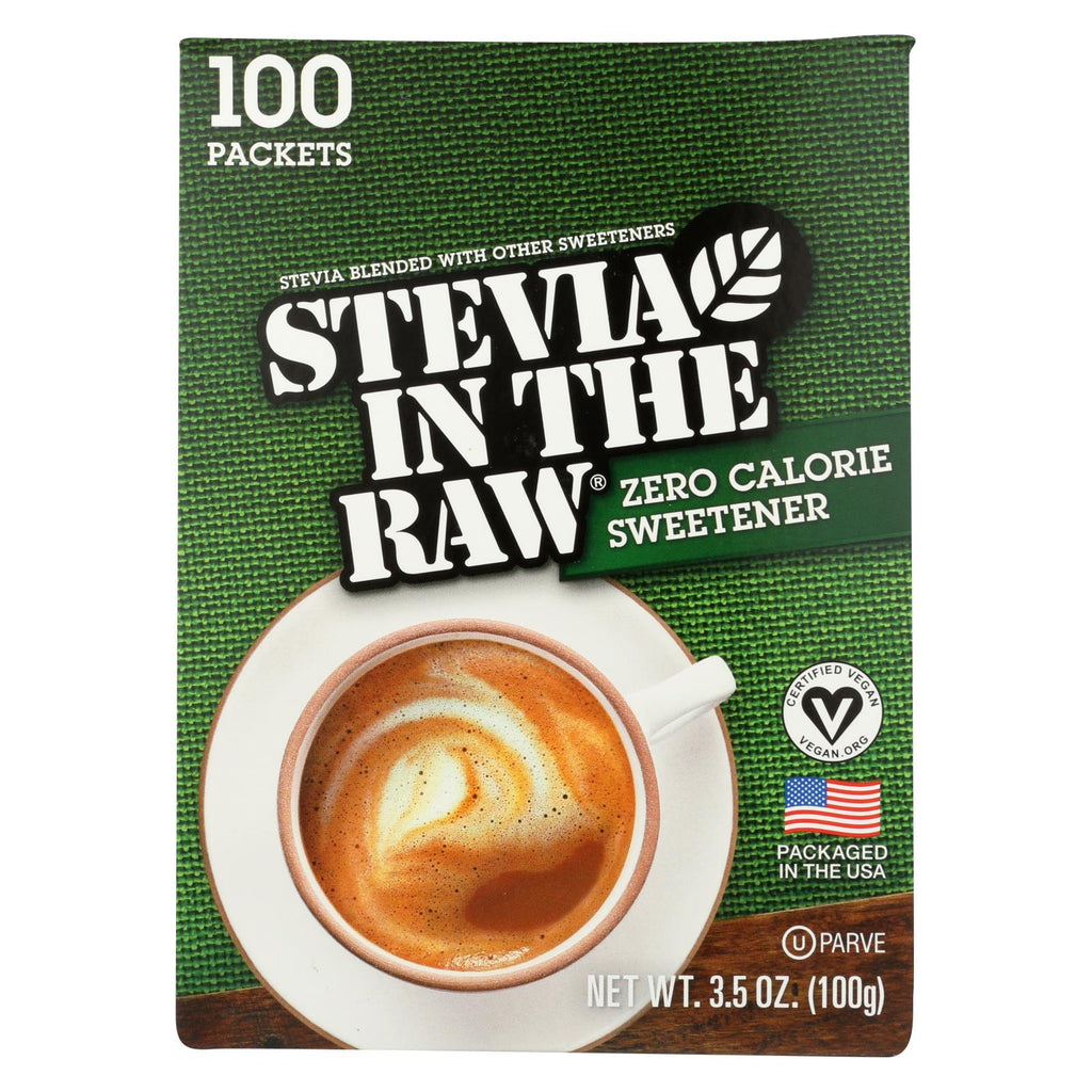 Stevia In The Raw Sweetener - Packets - Case Of 12 - 100 Count