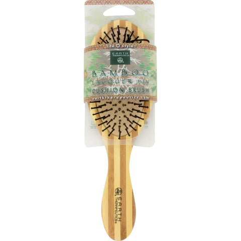 Earth Therapeutics Regular Bamboo Lacquer Pin Cushion Brush - 1 Brush