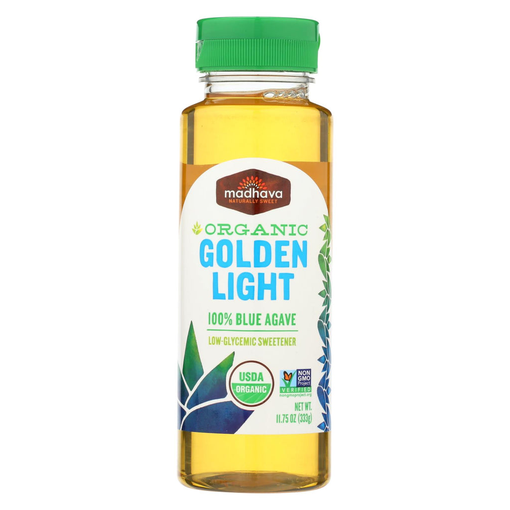 Madhava Honey Golden Light Agave - Case Of 6 - 11.75 Fl Oz.