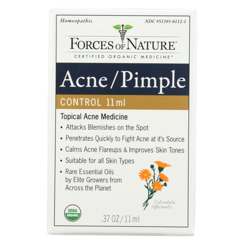 Forces Of Nature - Organic Acne And Pimple Control - 11 Ml