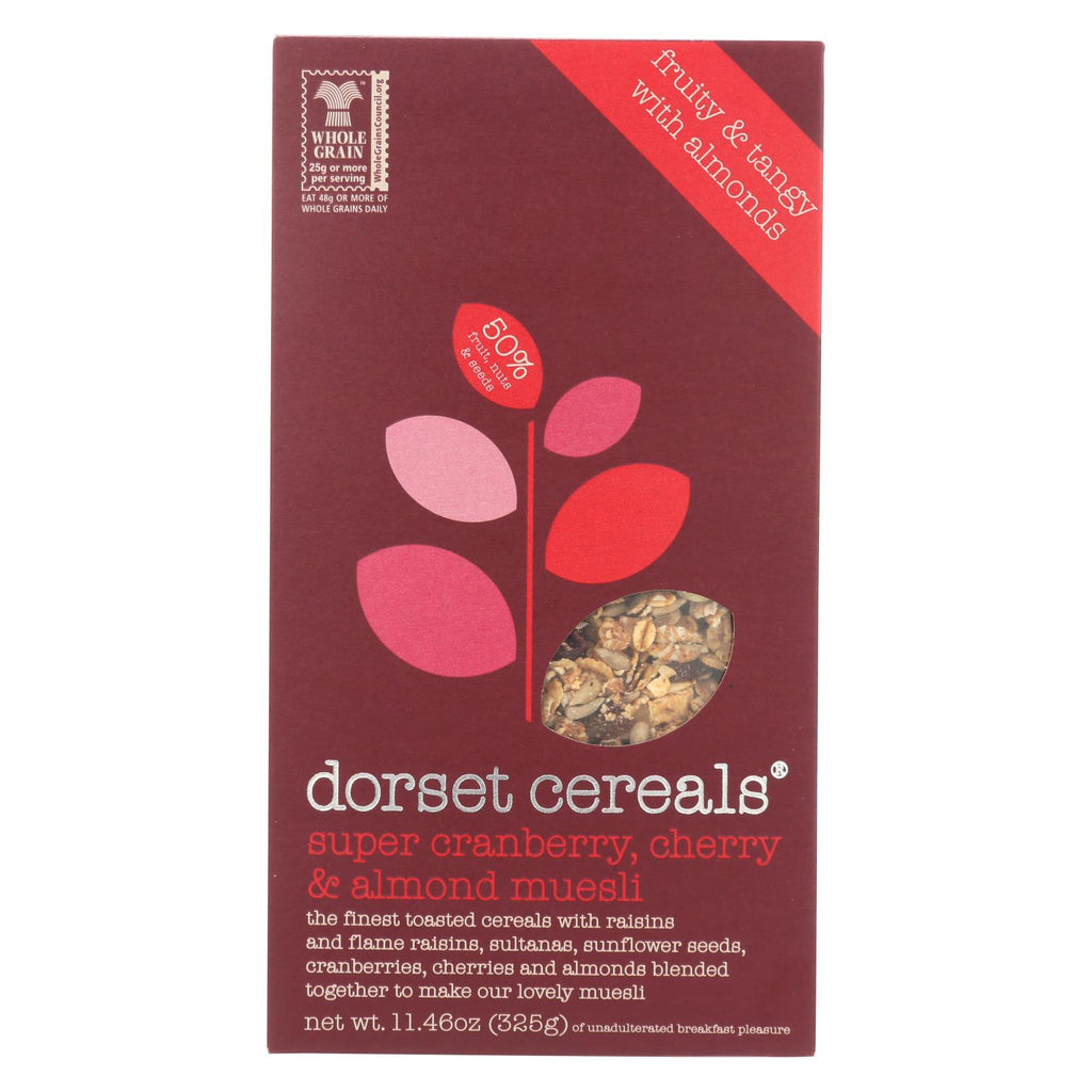 Dorset Cereal Super Cranberry, Cherry And Almond Muesli - Case Of 5 - 12 Oz.